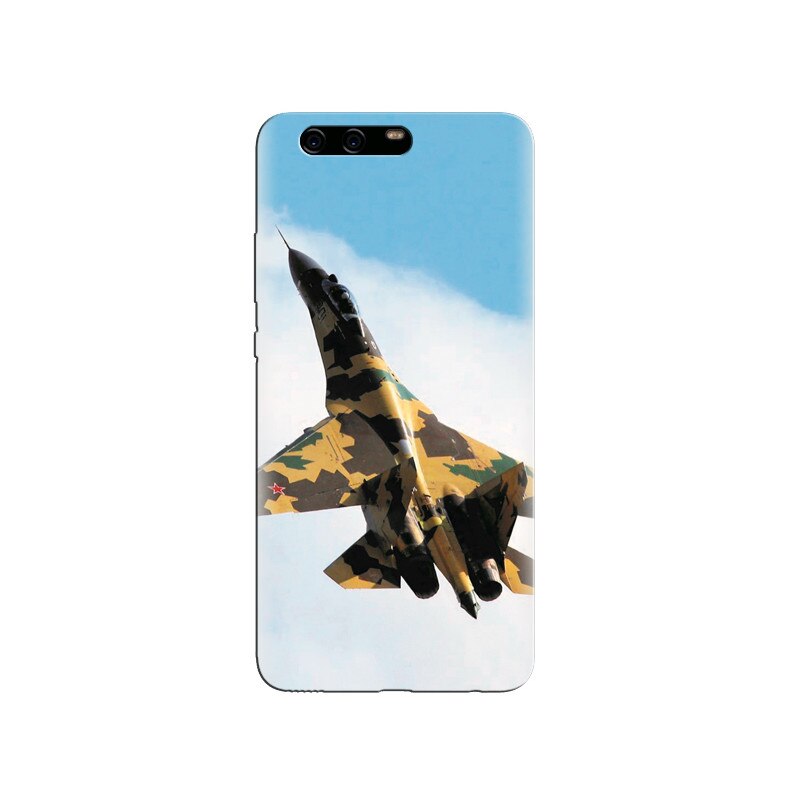 Husa Huawei P10 PLUS Military Plane Fly High In Sky