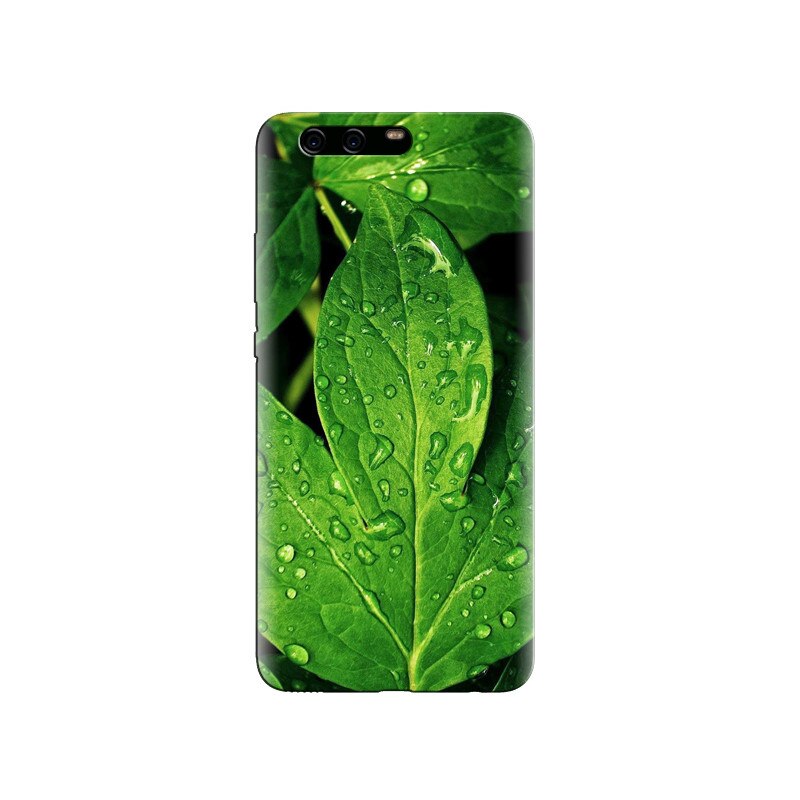 Husa Huawei P10 PLUS Morning Dew Green Leaf