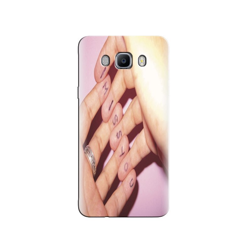 Husa Samsung J3 I Miss You Writing On Fingers