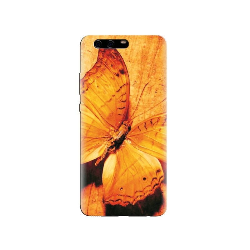 Husa Huawei P10 PLUS Golden Butterfly Unique Photos