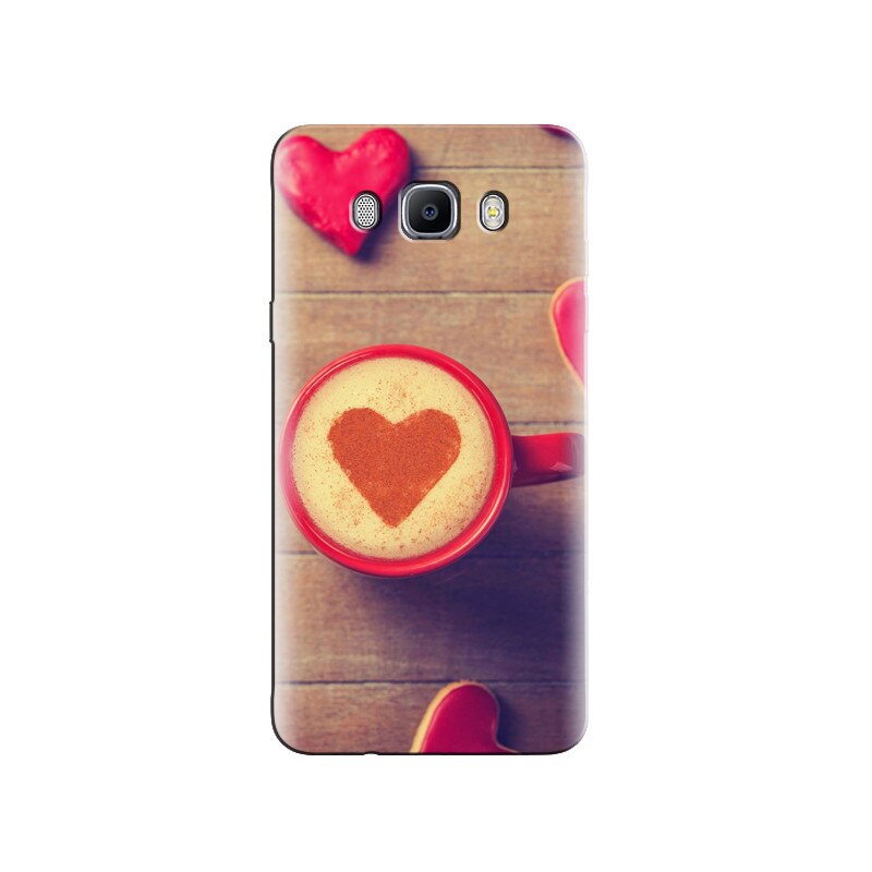 Husa Samsung J3 Red Cappuccino Love Heart