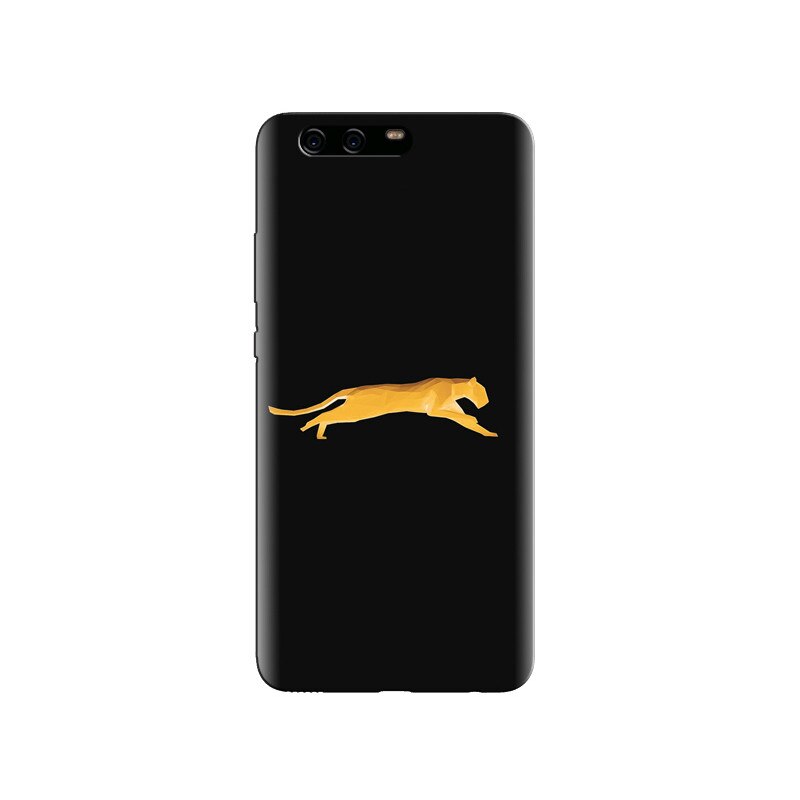 Husa Huawei P10 PLUS Golden Tiger Simple Background Hq Photos