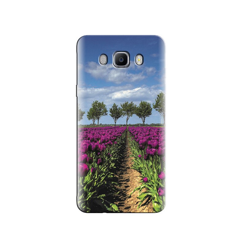 Husa Samsung J5 2016 Purple Tulip Field In Holland