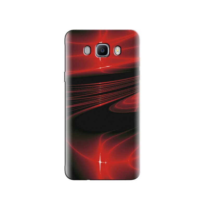Husa Samsung J5 2016 Red Color Design Background