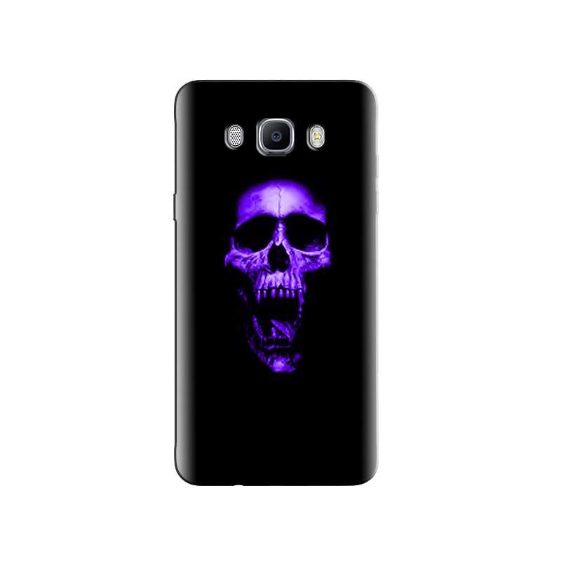 Husa Samsung J3 Purple Skull