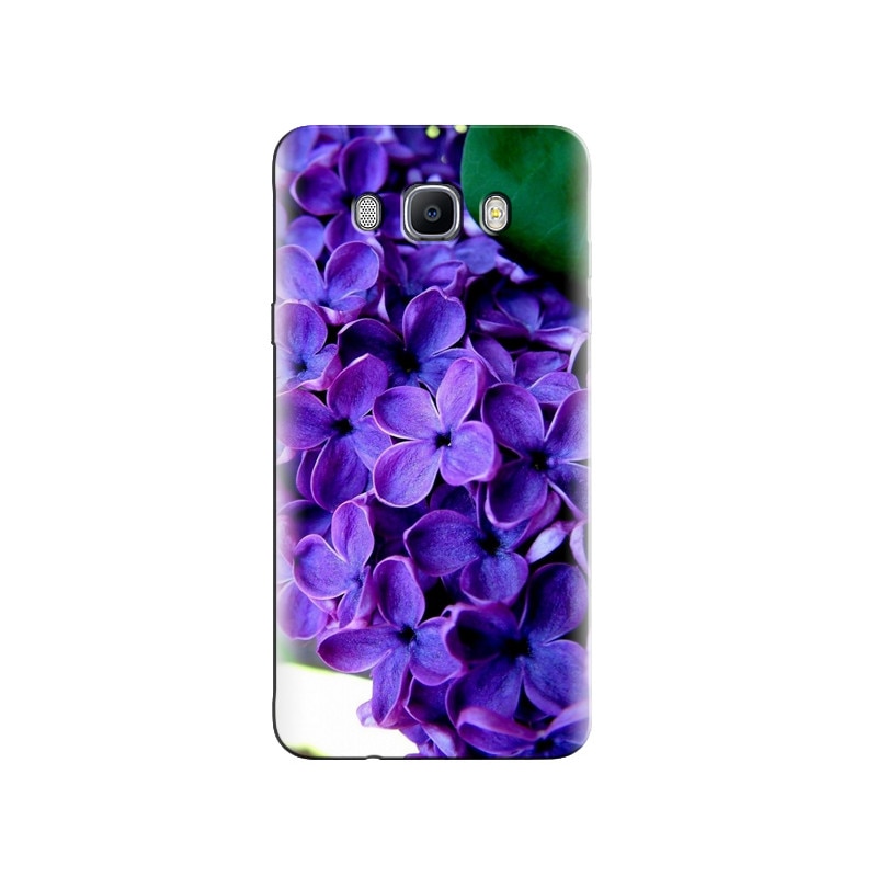 Husa Samsung J5 2016 Purple Flowers 004