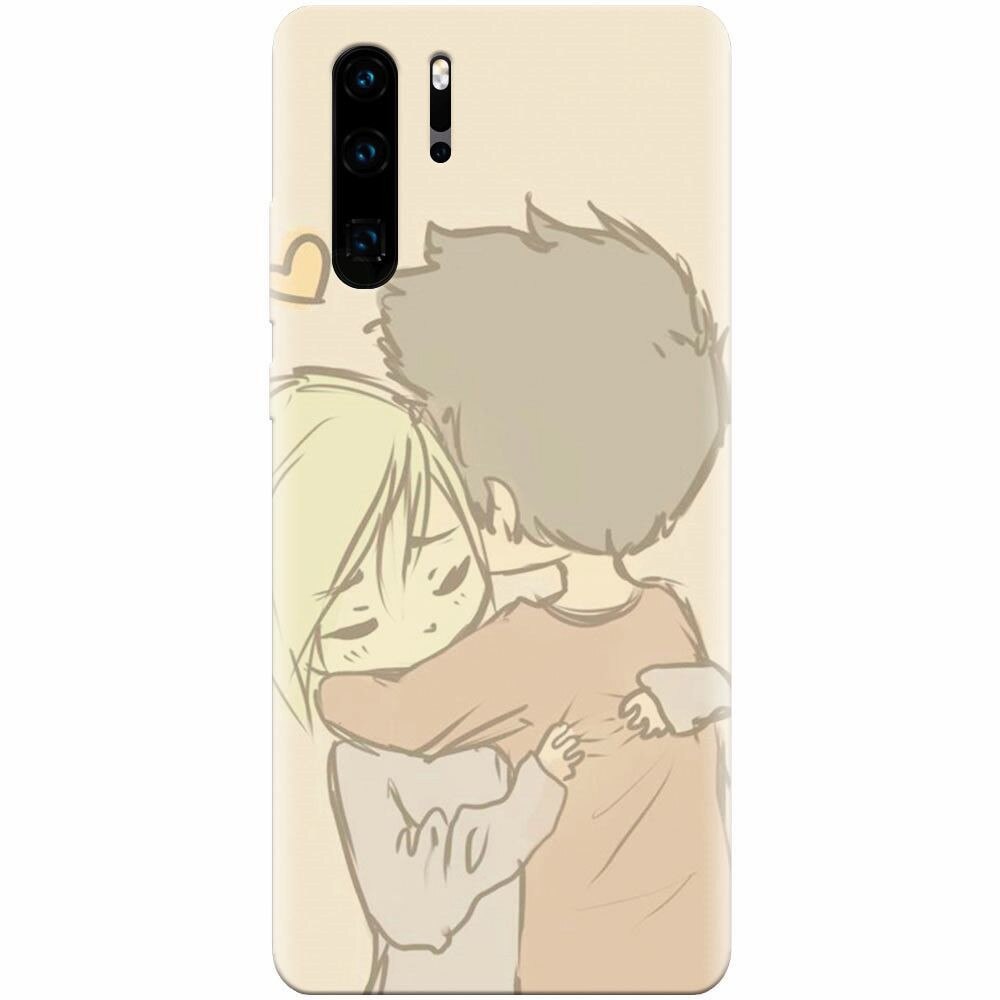 Husa silicon pentru Huawei P30 Pro, Couple Hug