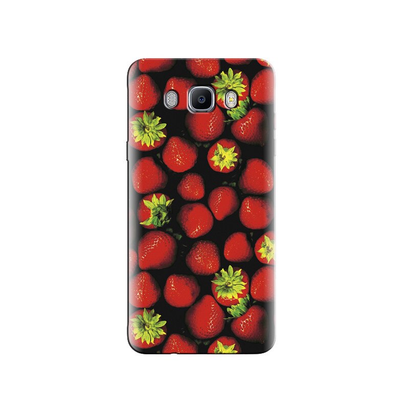 Husa Samsung J3 Sweet Strawberries High Resolution Background Pics