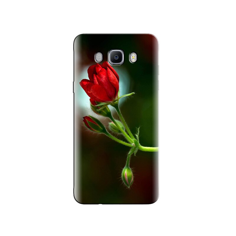 Husa Samsung J5 2016 Twig Geranium Red Flower Buds