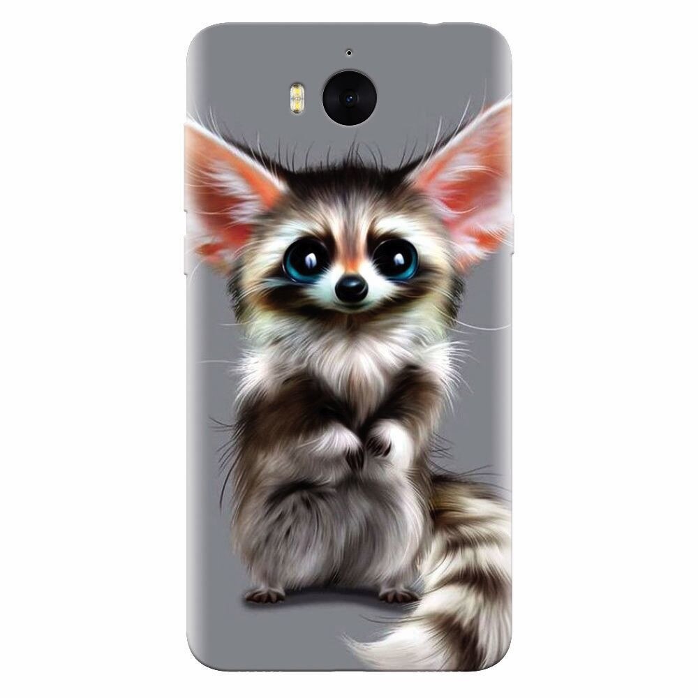 Husa silicon pentru Huawei Y6 2017, Cute Animal 001