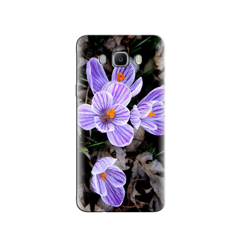 Husa Samsung J5 2016 Purple Flowers
