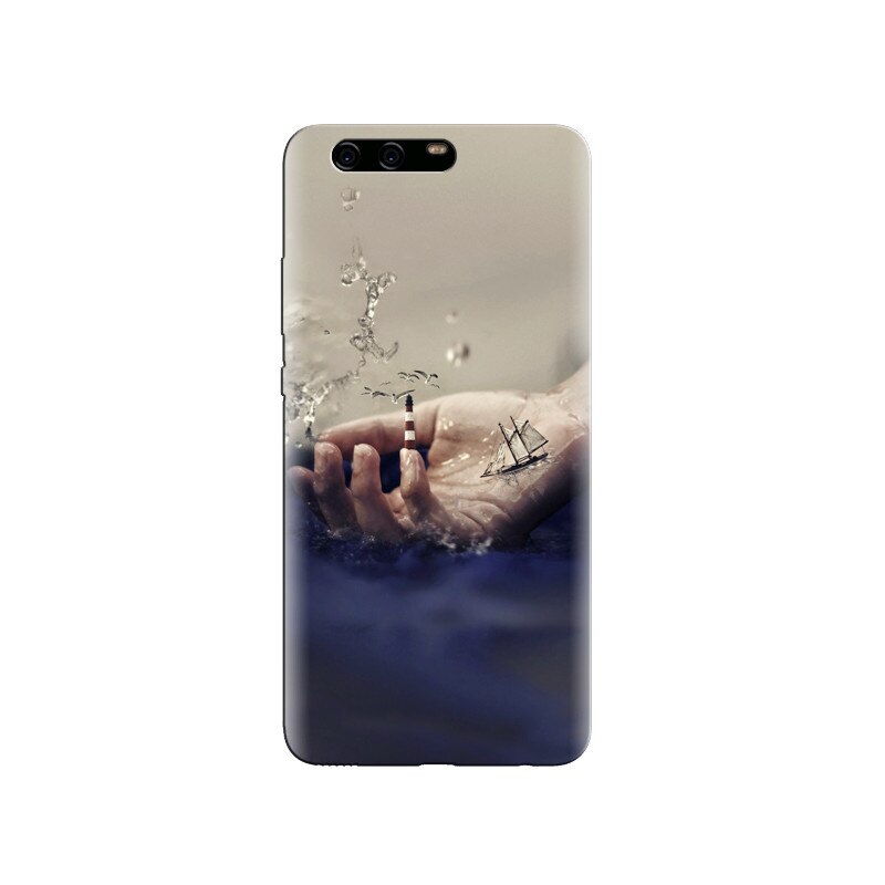 Husa Huawei P10 PLUS Abstract Hand Ocean Fantasy Fiction