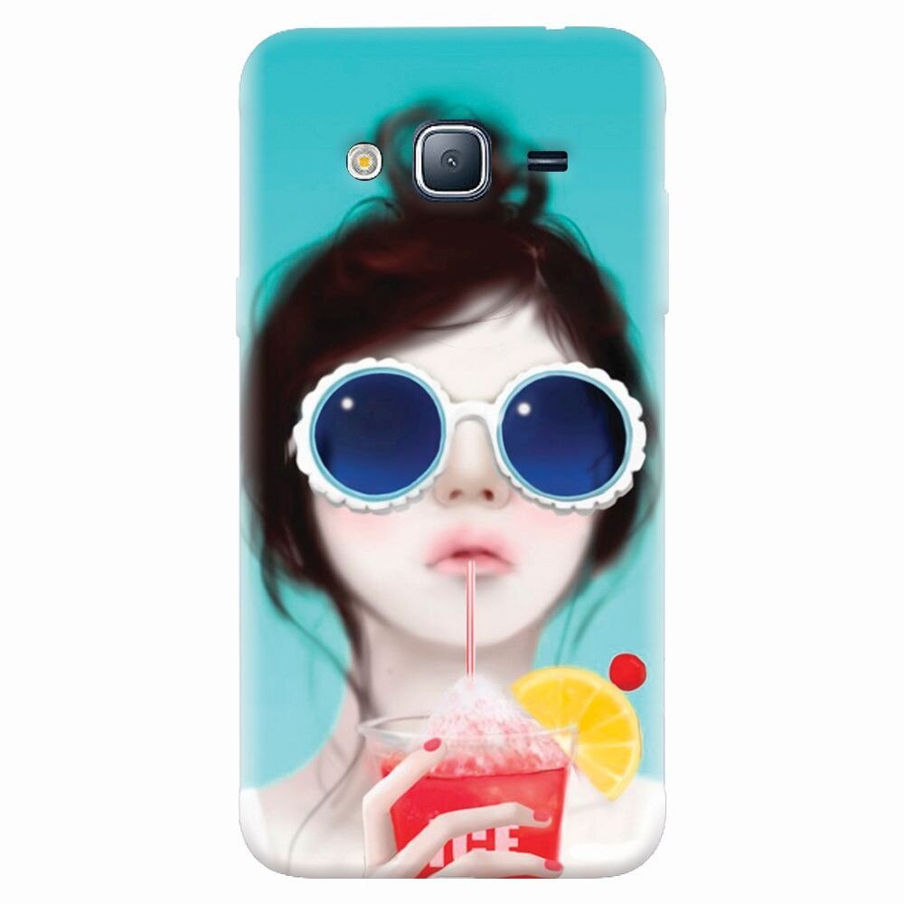 Husa silicon pentru Samsung Galaxy J7 2015, Cute Girly 001