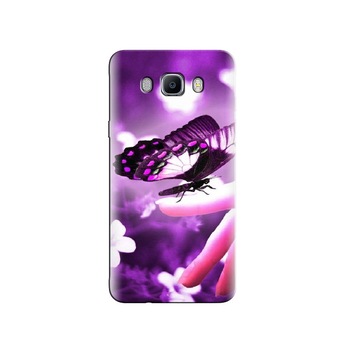 Husa Samsung J5 2016 Purple Butterfly 001 Husa Samsung J5 2016 Purple Butterfly 001