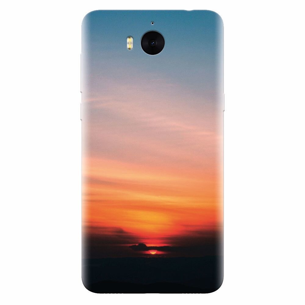 Husa silicon pentru Huawei Y5 2017, Calm Clouds