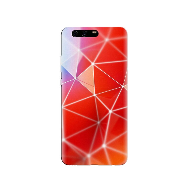 Husa Huawei P10 Abstract Triangles Colors
