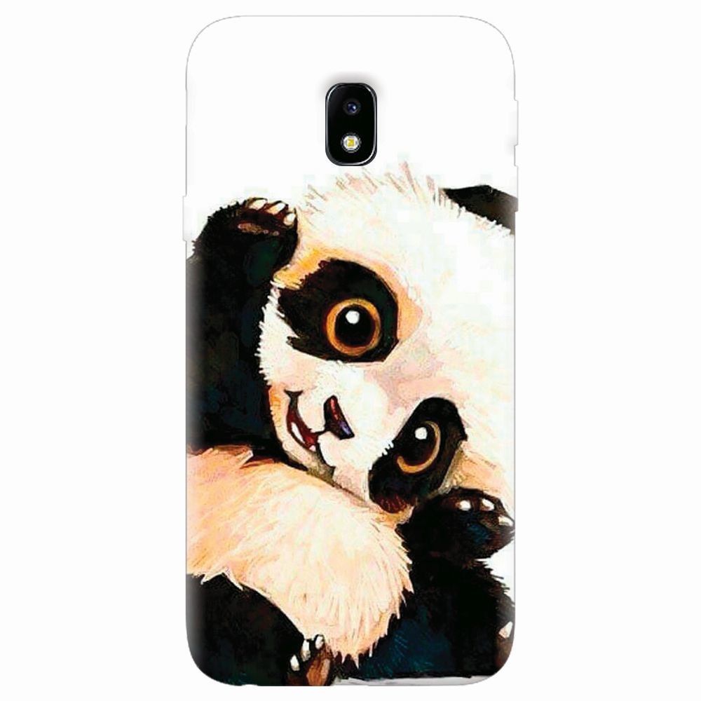 Husa silicon pentru Samsung Galaxy J7 2017, Baby Panda 002