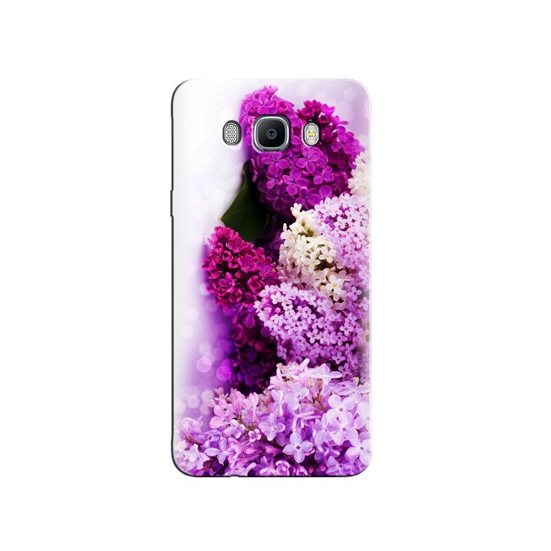 Husa Samsung J5 2016 Purple Flowers 002