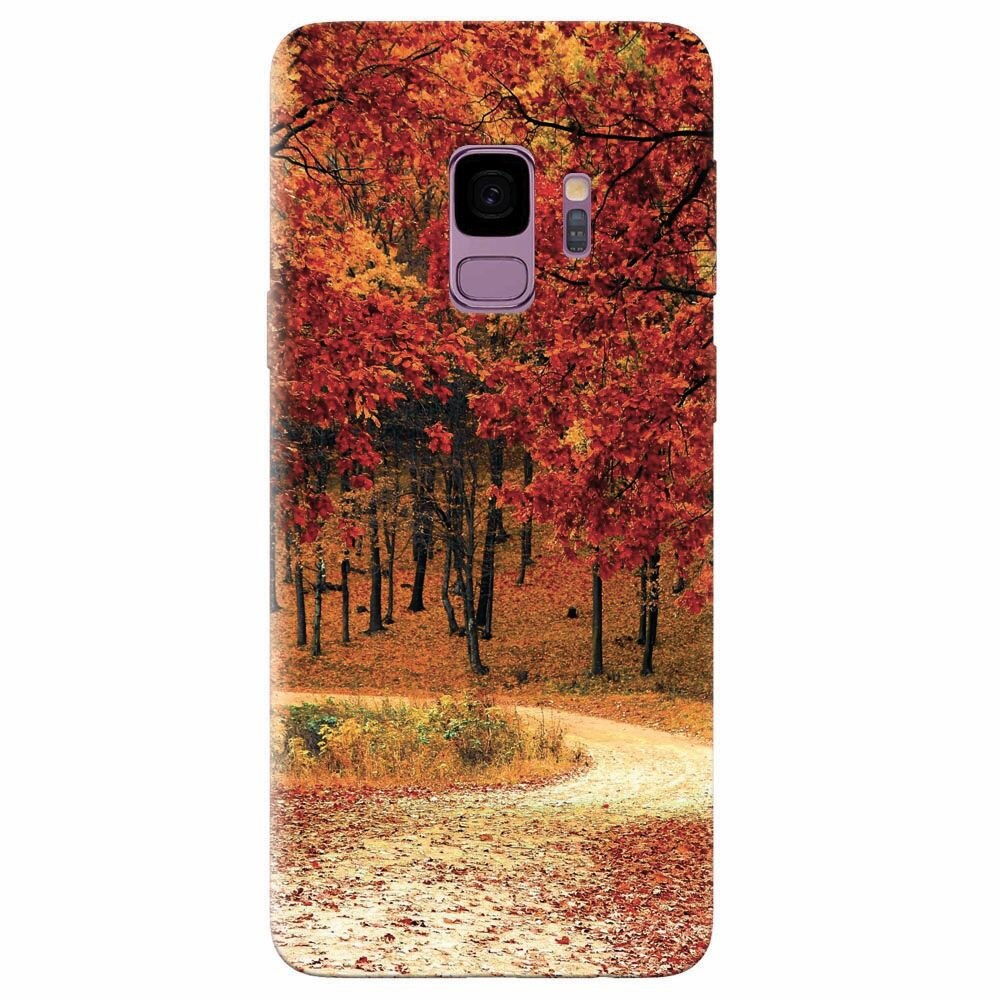 Husa silicon pentru Samsung Galaxy S9, Autumn
