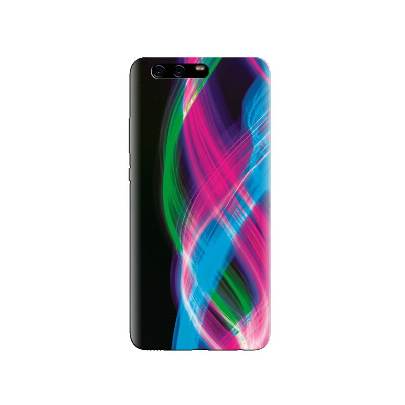 Husa Huawei P10 PLUS Abstract Colorful Ribbon