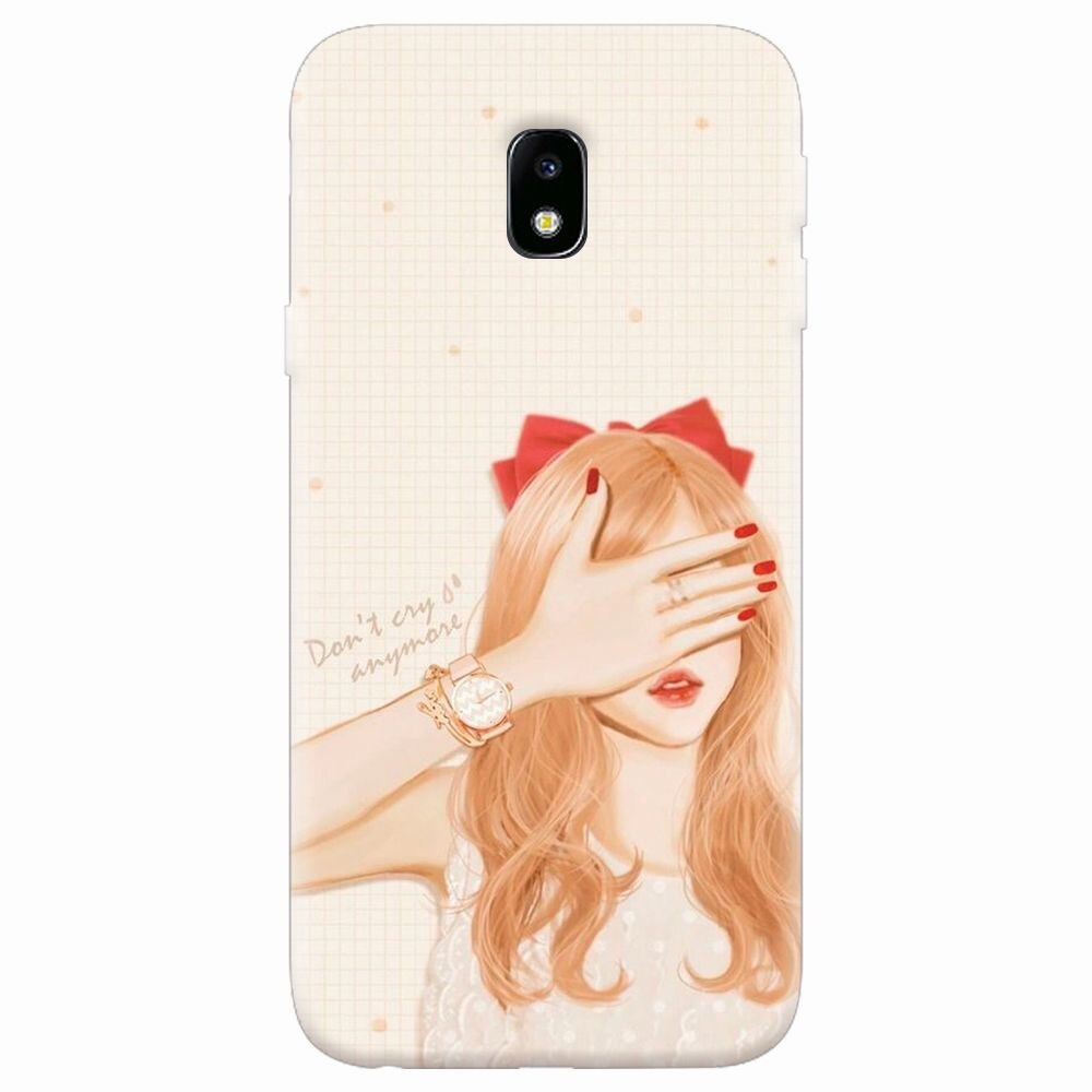 Husa silicon pentru Samsung Galaxy J7 2017, Dont Cry Anymore