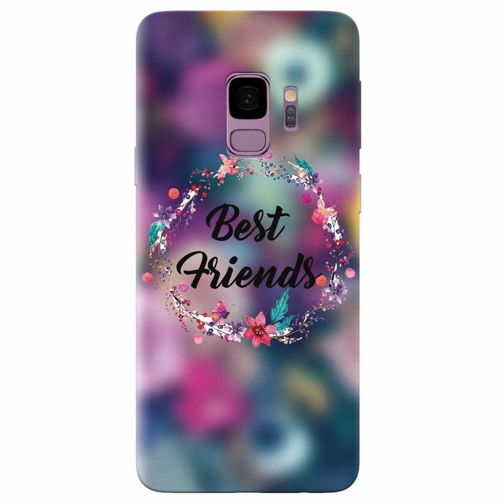 Husa silicon pentru Samsung Galaxy S9, Best Friends 101