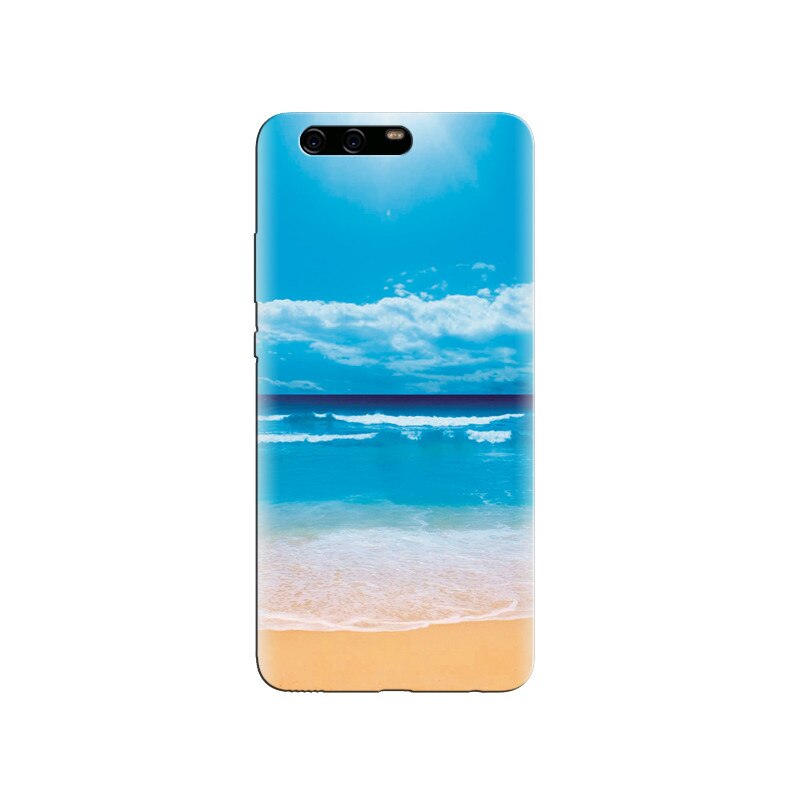 Husa Huawei P10 Beautiful Blue Sky And Sea Beach