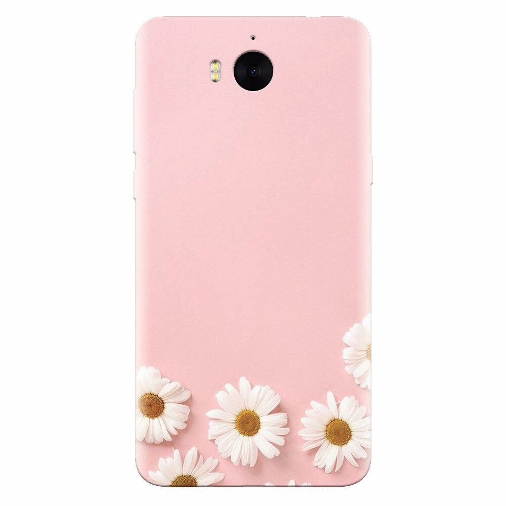 Husa silicon pentru Huawei Y6 2017, Pink 101