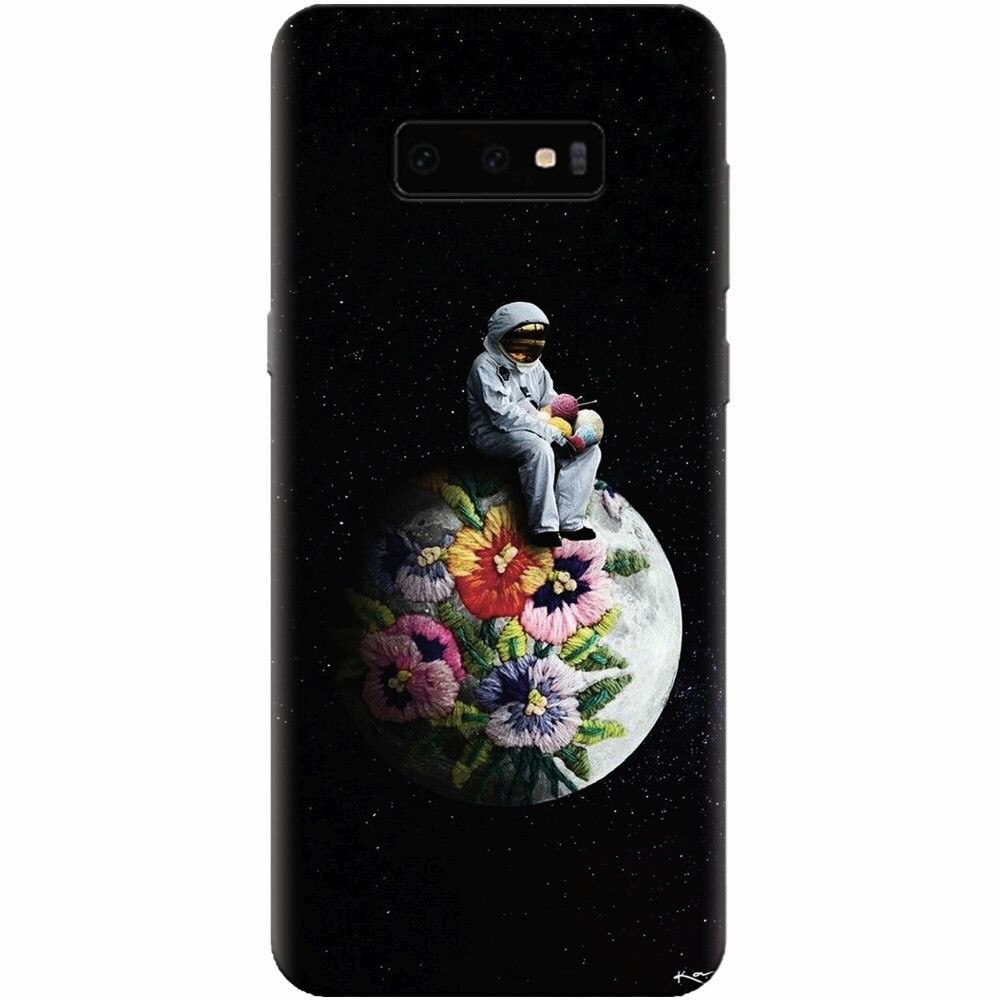 Husa silicon pentru Samsung Galaxy S10 Lite, Astronaut