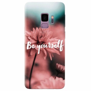 Husa silicon pentru Samsung Galaxy S9, Be Yourself Husa silicon pentru Samsung Galaxy S9, Be Yourself