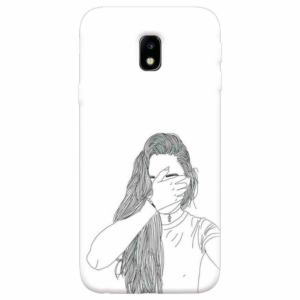 Husa silicon pentru Samsung Galaxy J7 2017, Dont Look