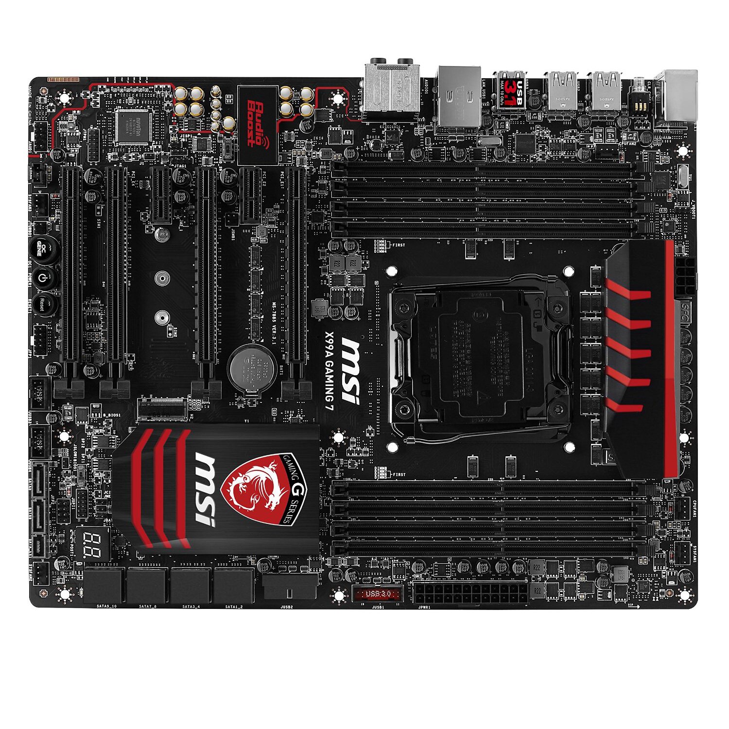 Placa de baza MSI X99A GAMING 7, Socket 2011-3 - eMAG.ro