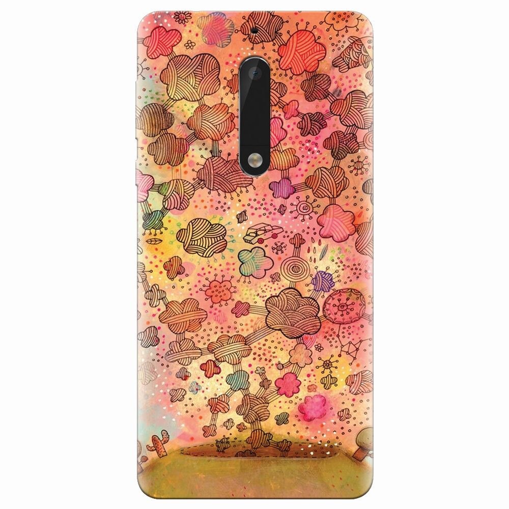 Husa silicon pentru Nokia 5, Girly X