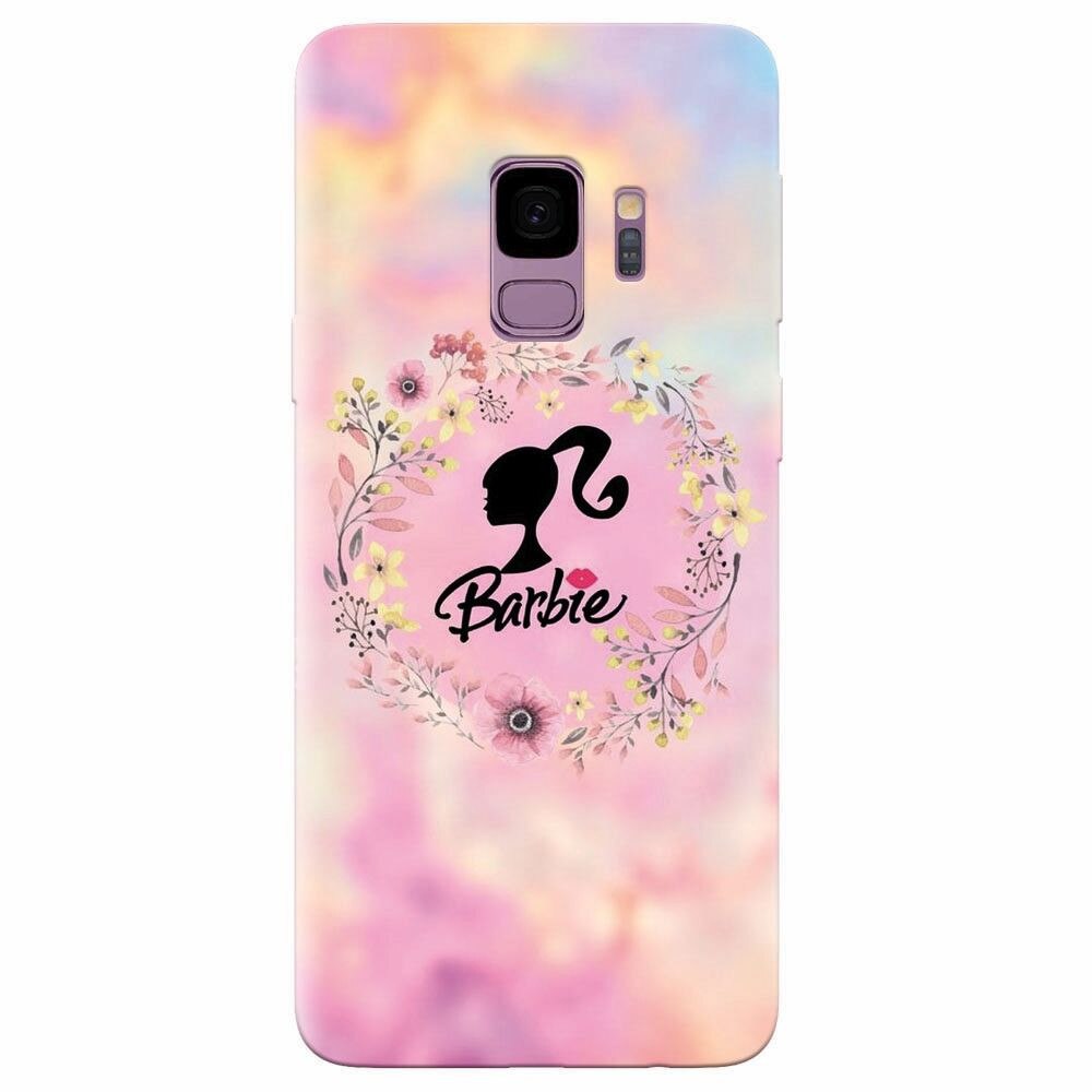 Husa silicon pentru Samsung Galaxy S9, Barbie icon