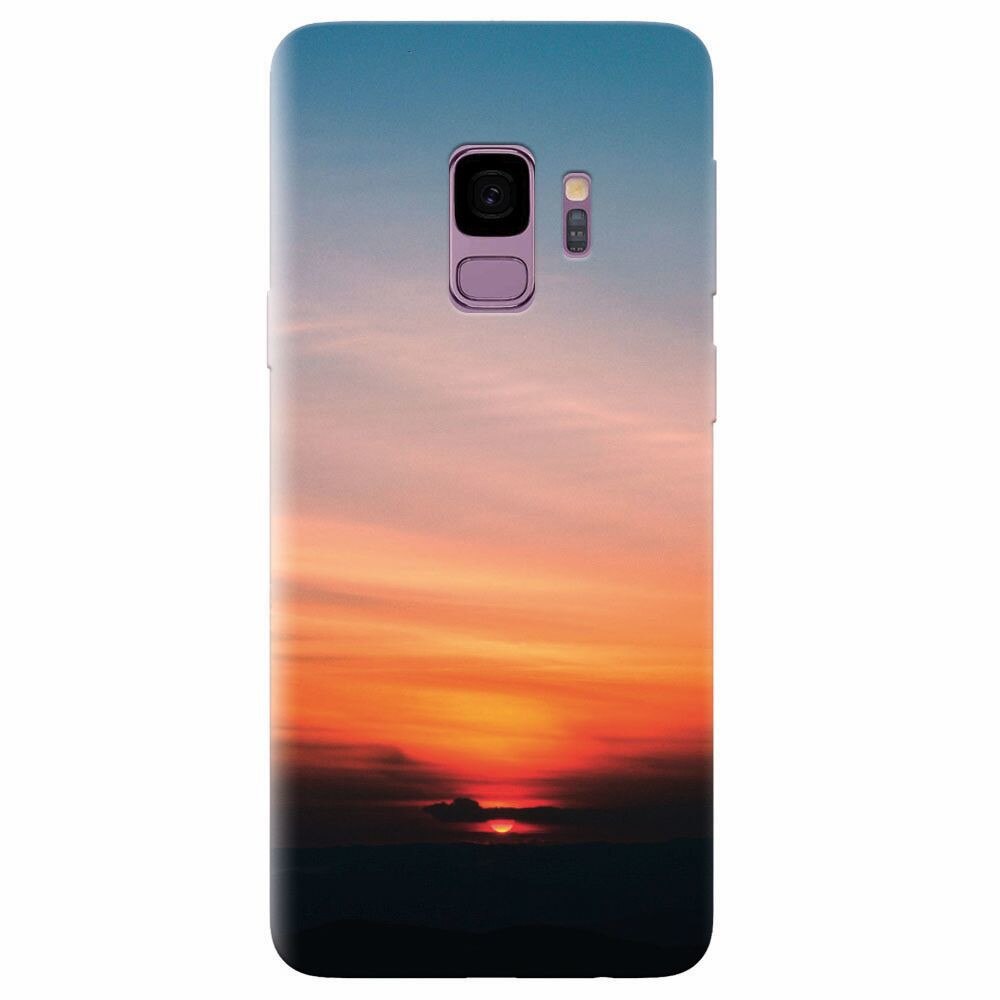 Husa silicon pentru Samsung Galaxy S9, Calm Clouds