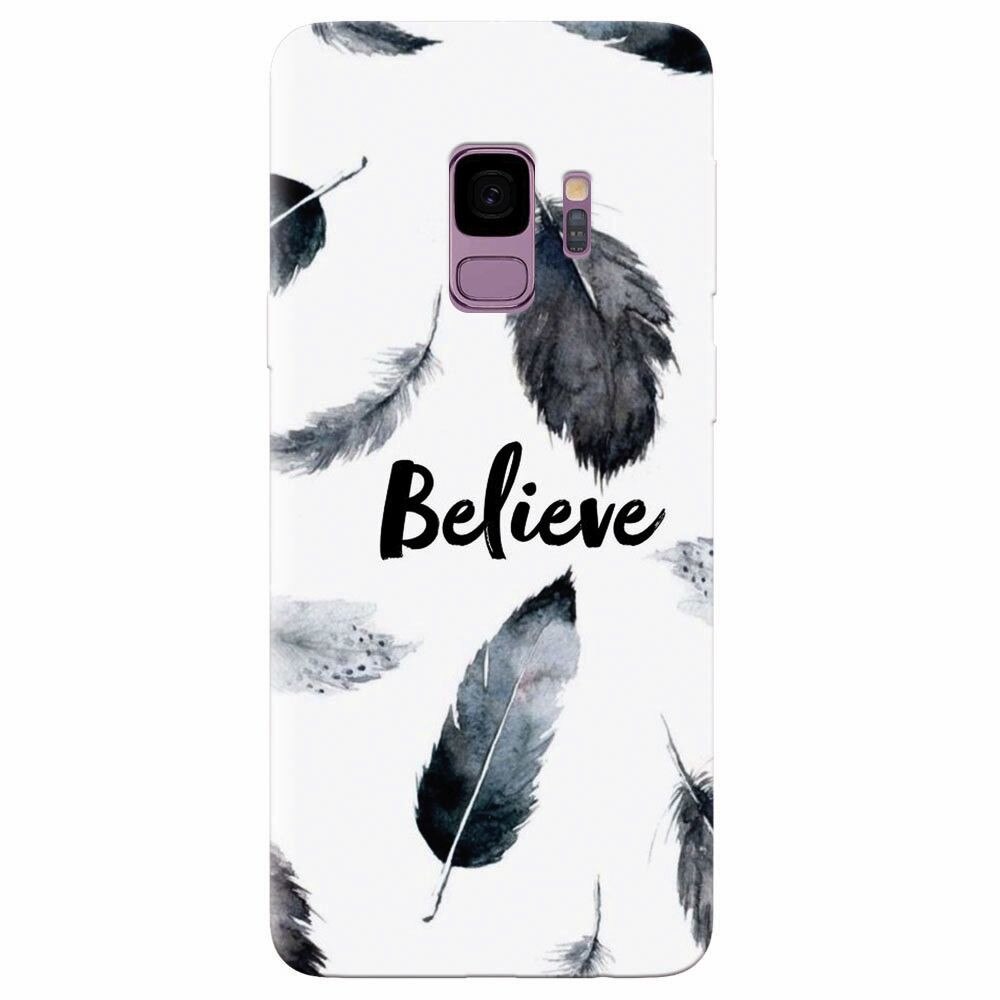 Husa silicon pentru Samsung Galaxy S9, Believe