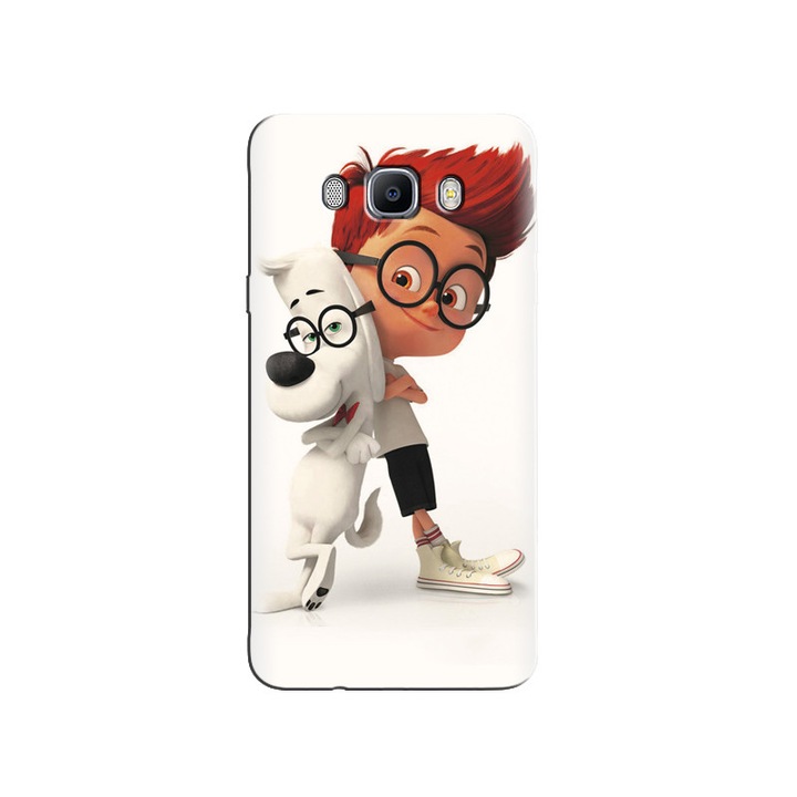 Szilikon tok kompatibilis a Samsung Galaxy J5 2016 modellel - Mr Peabody és Sherman Cartoon Funny HD Photos modell