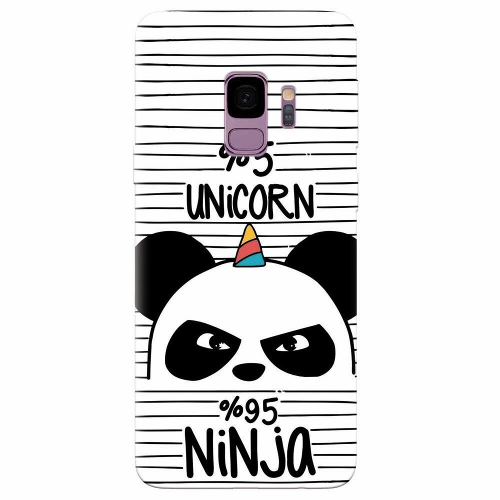 Husa silicon pentru Samsung Galaxy S9, Unicorn Ninja