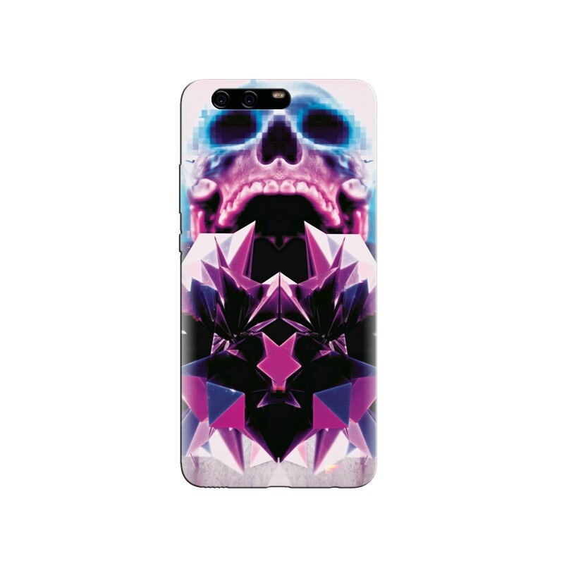 Husa Huawei P10 PLUS Abstract Framed Skull