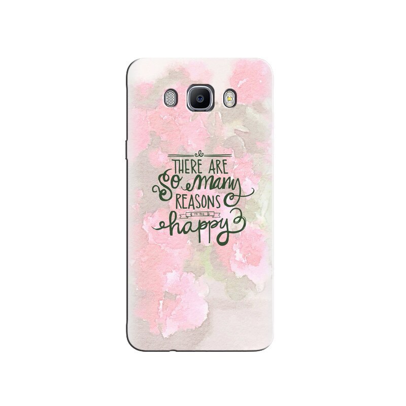 Husa Samsung J5 2016 Pink Abstract With Quotes