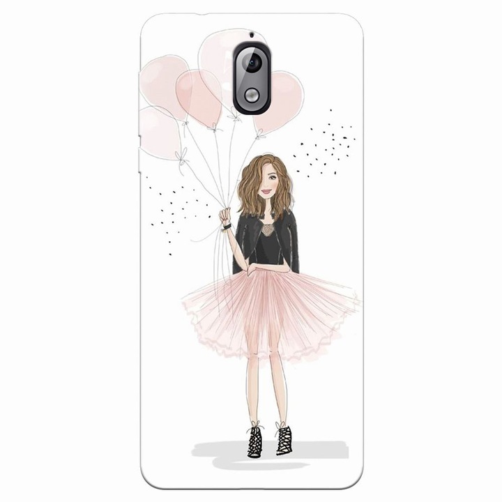 Силиконов кейс за Nokia 3.1 Честита годишнина