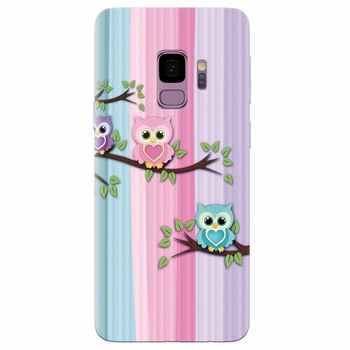 Husa silicon pentru Samsung Galaxy S9, Cute Owl Husa silicon pentru Samsung Galaxy S9, Cute Owl
