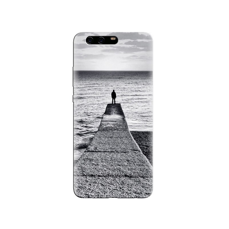 Husa Huawei P10 PLUS Abstract Dock Man Grey Landscape