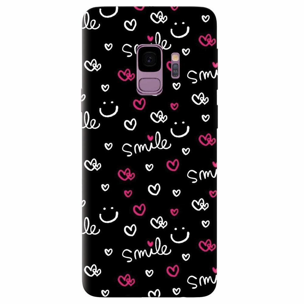 Husa silicon pentru Samsung Galaxy S9, Smile 101