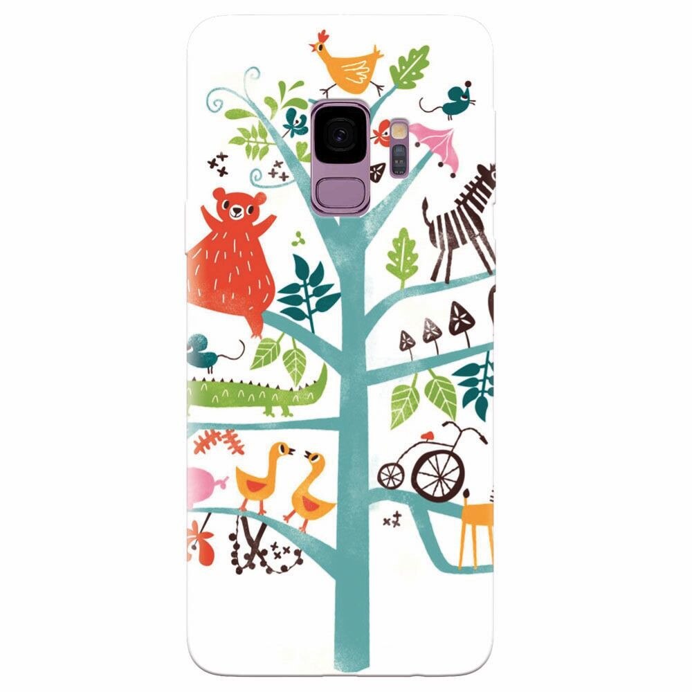 Husa silicon pentru Samsung Galaxy S9, Tree