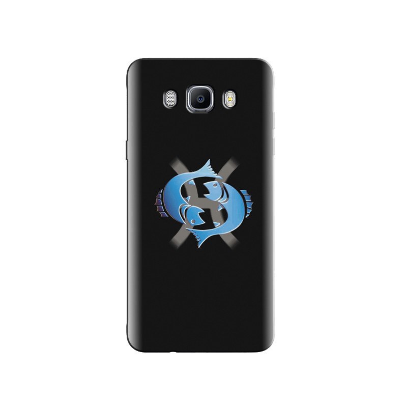Husa Samsung J5 2016 Pisces Zodiac With Black Background Hqs