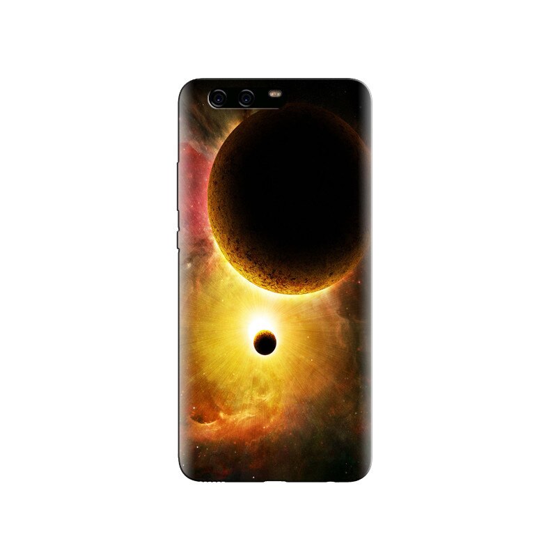 Husa Huawei P10 PLUS Burning Planets In Space