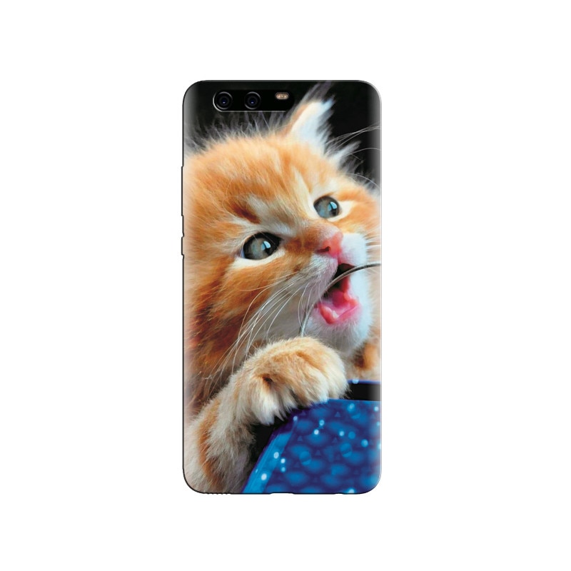 Husa Huawei P10 PLUS Cute Cat Animal Mouth Hqs 750 X 1334