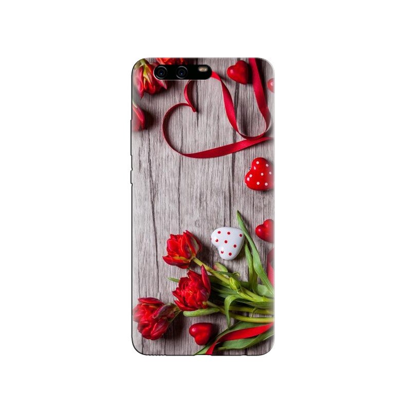 Husa Huawei P10 PLUS Cute Flower 002