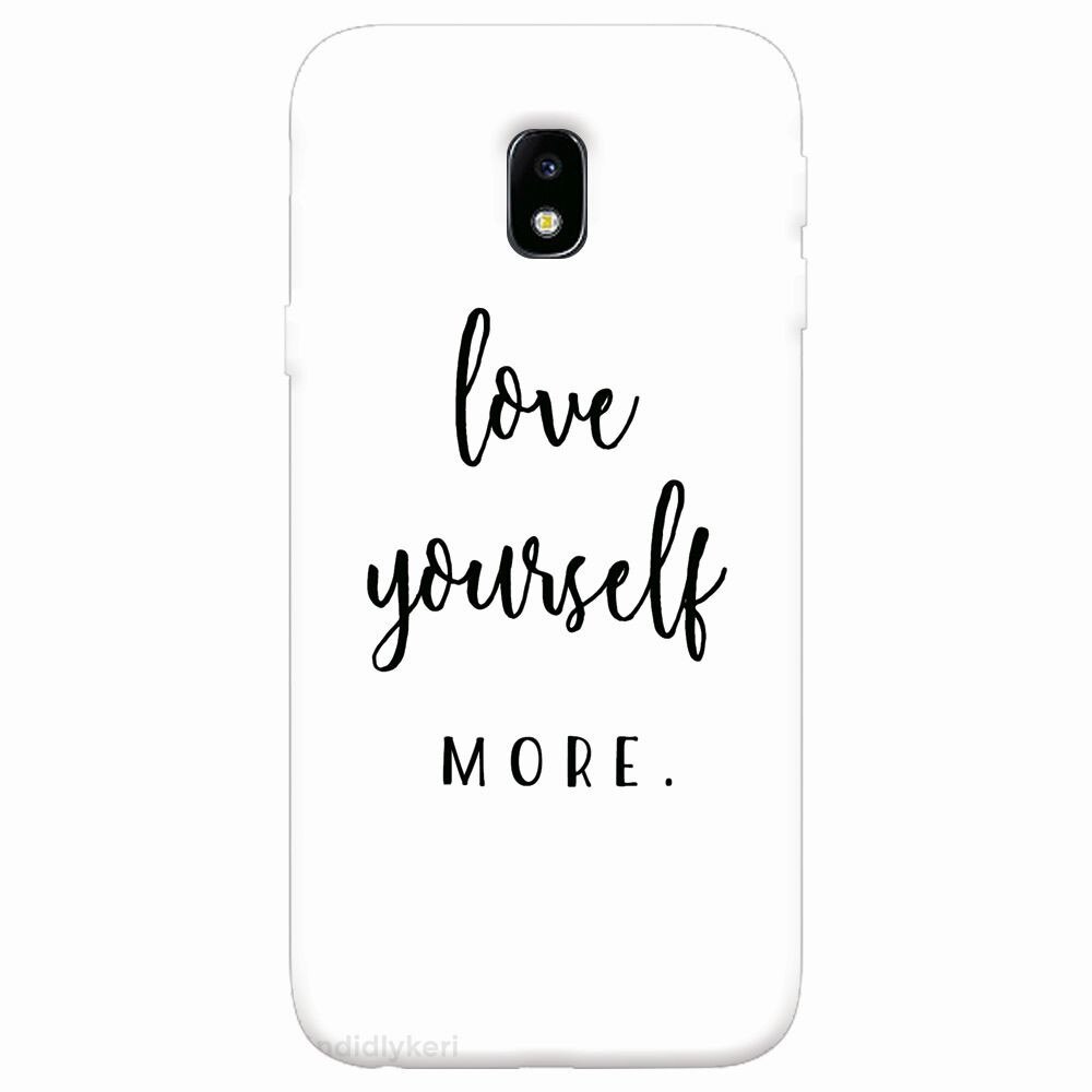 Husa silicon pentru Samsung Galaxy J7 2017, Love Yourself More